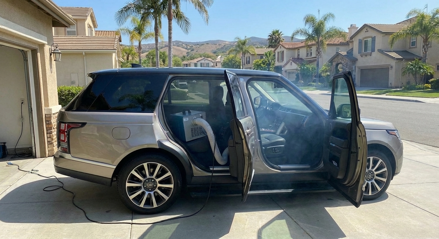 Removing Odors with Ozone Treatment in Porter Ranch Vehicles