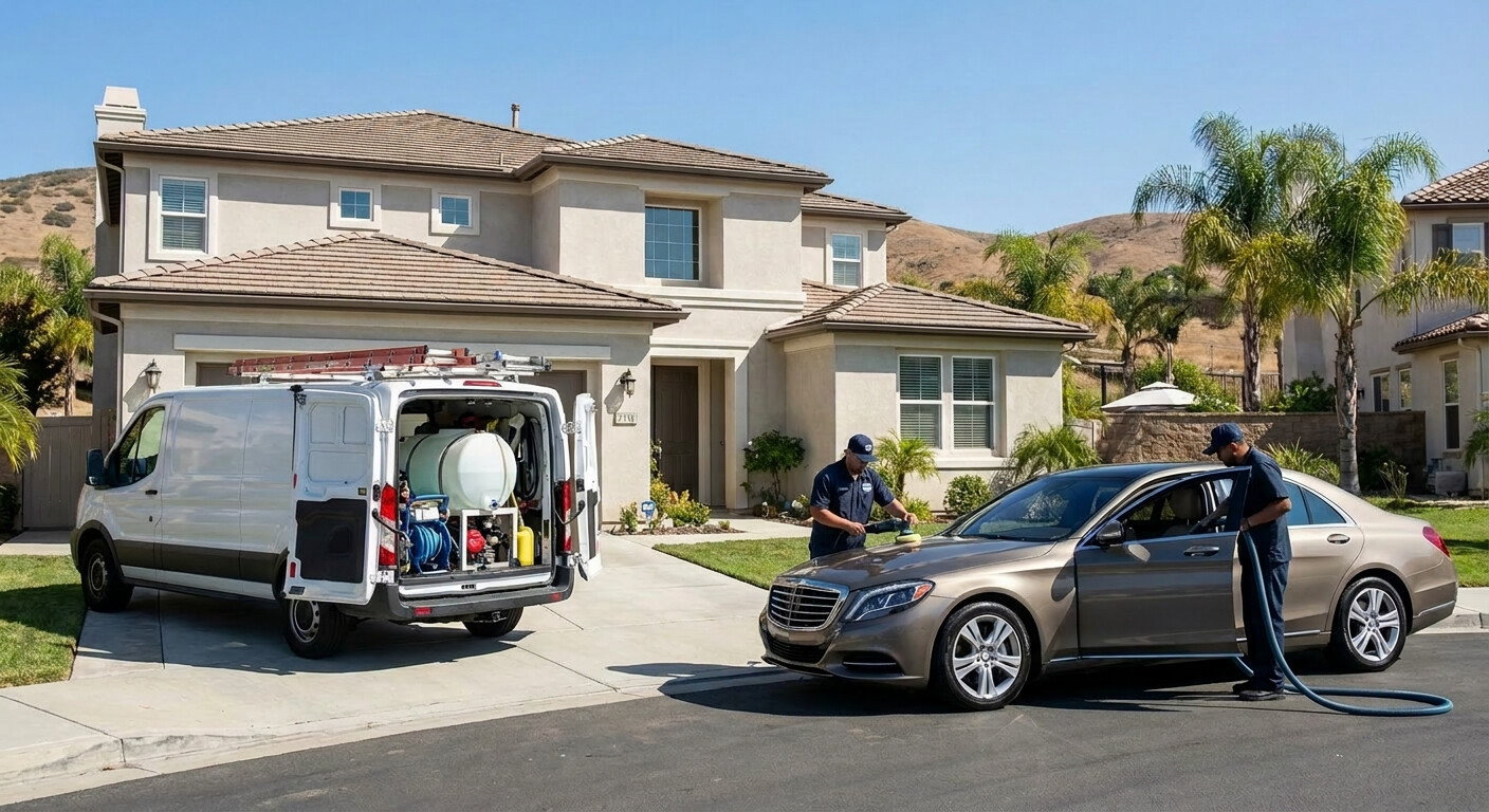 Is Mobile Car Detailing in Porter Ranch Worth the Convenience?