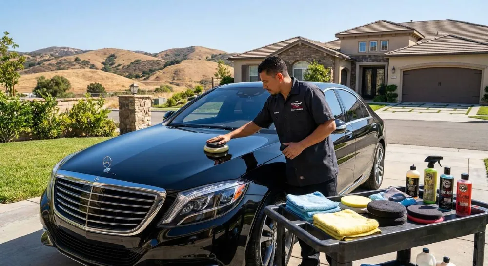 Luxury car detailing service in Porter Ranch for high-end vehicles that deserve the best care